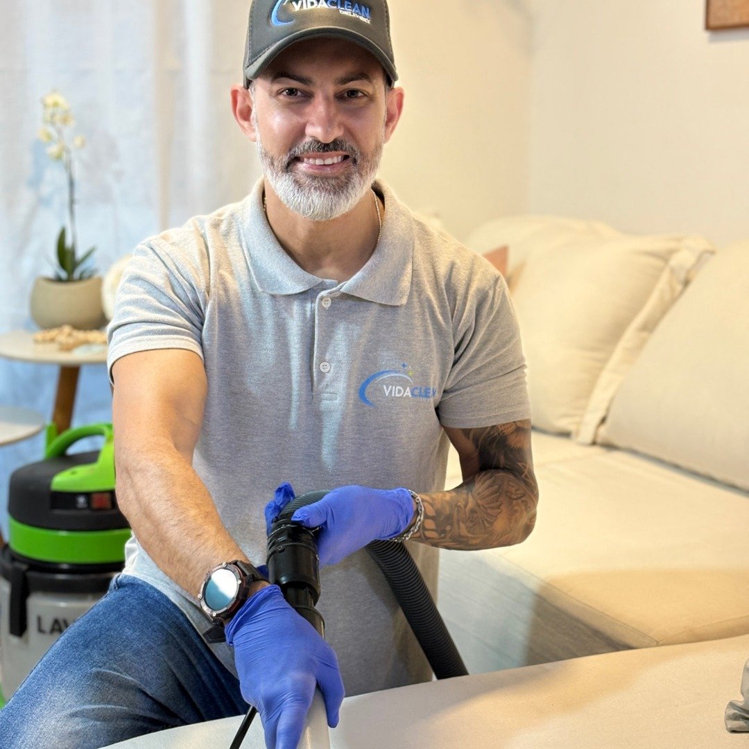 Higienização em ação — publicação do Instagram da VidaClean Delivery